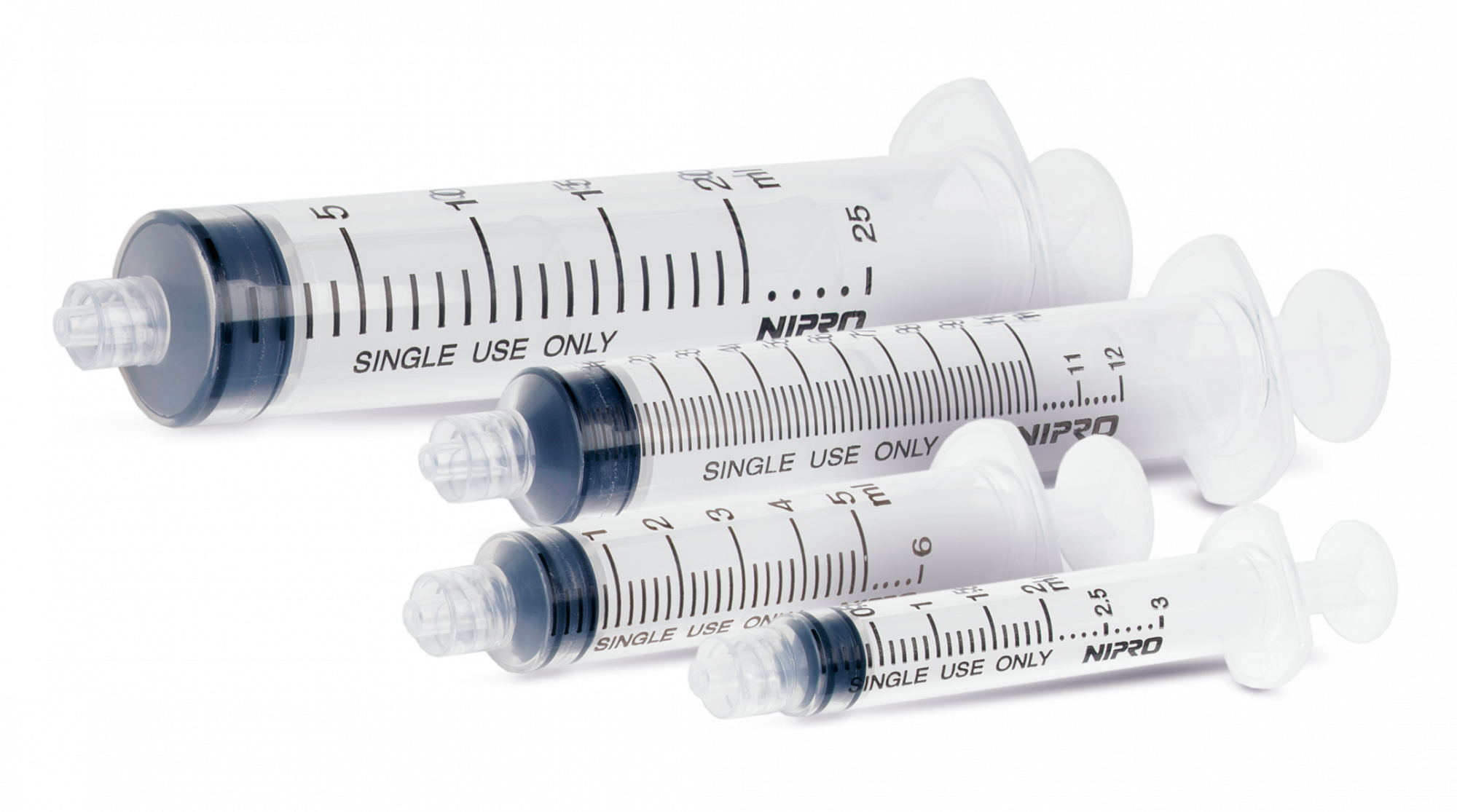 s-i.n　ナリ1ミルク3 Nipro Luer Lock Syringe & Needle, 3cc x 20g x 1 , BX 100